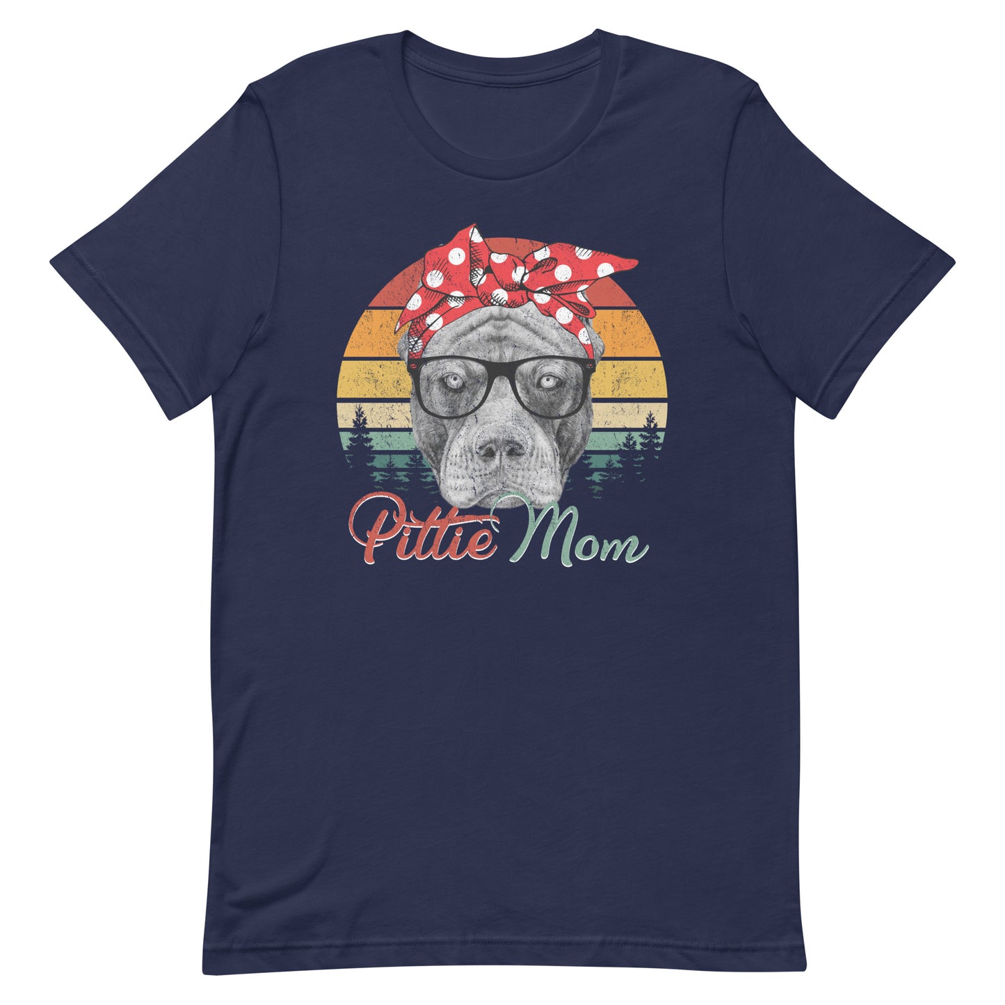 Pittie Mom - Pitbull Dog Mom T-Shirt