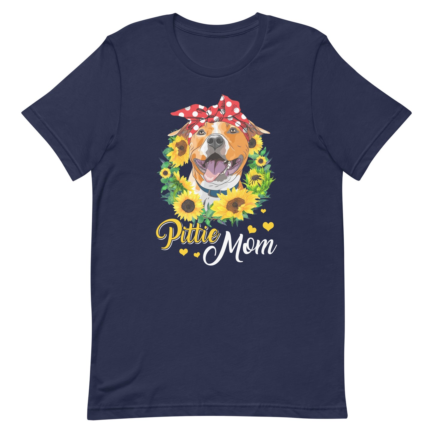 Pittie Mom Pitbull Dog Mom T-Shirt