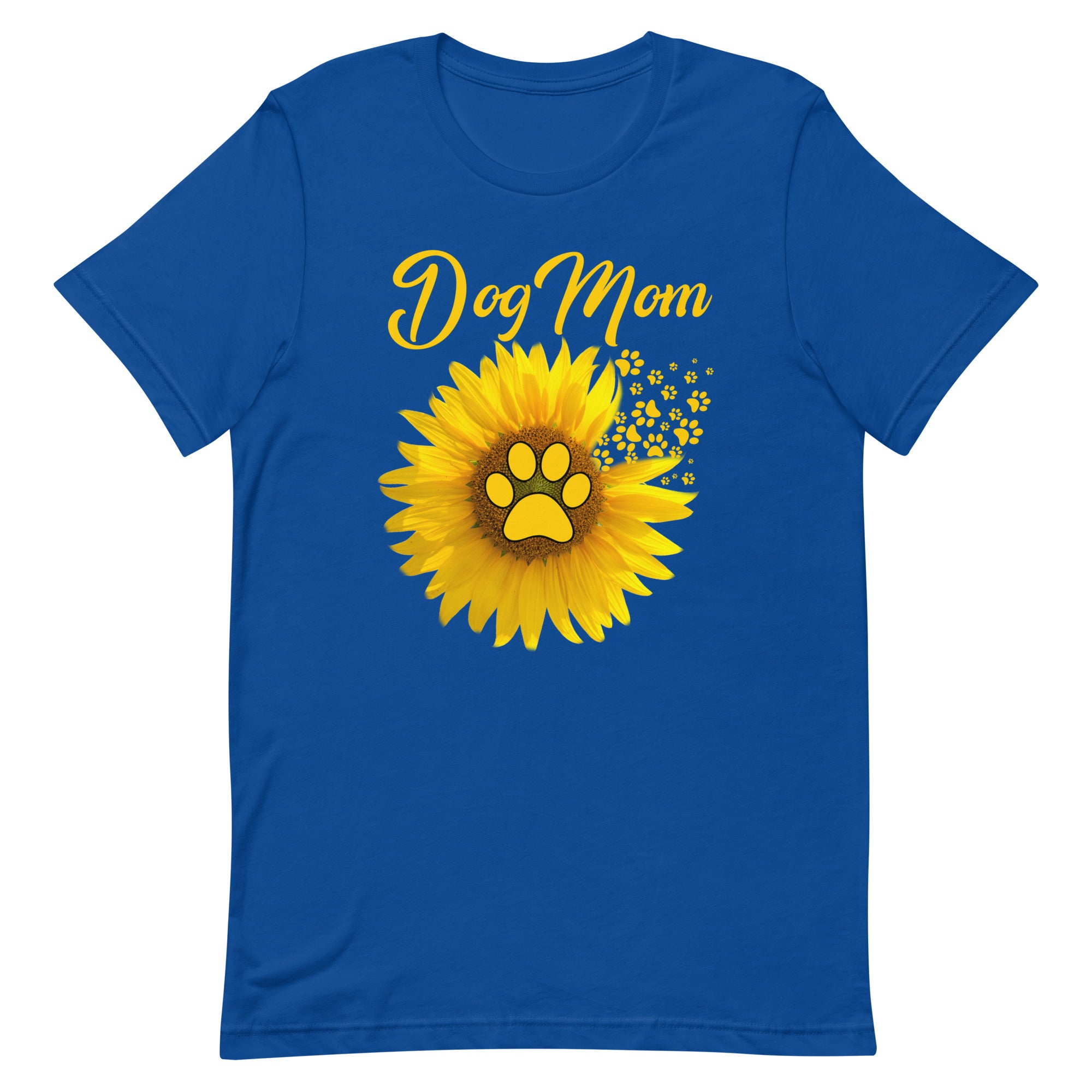 Dog mom outlet shirt with sunflower