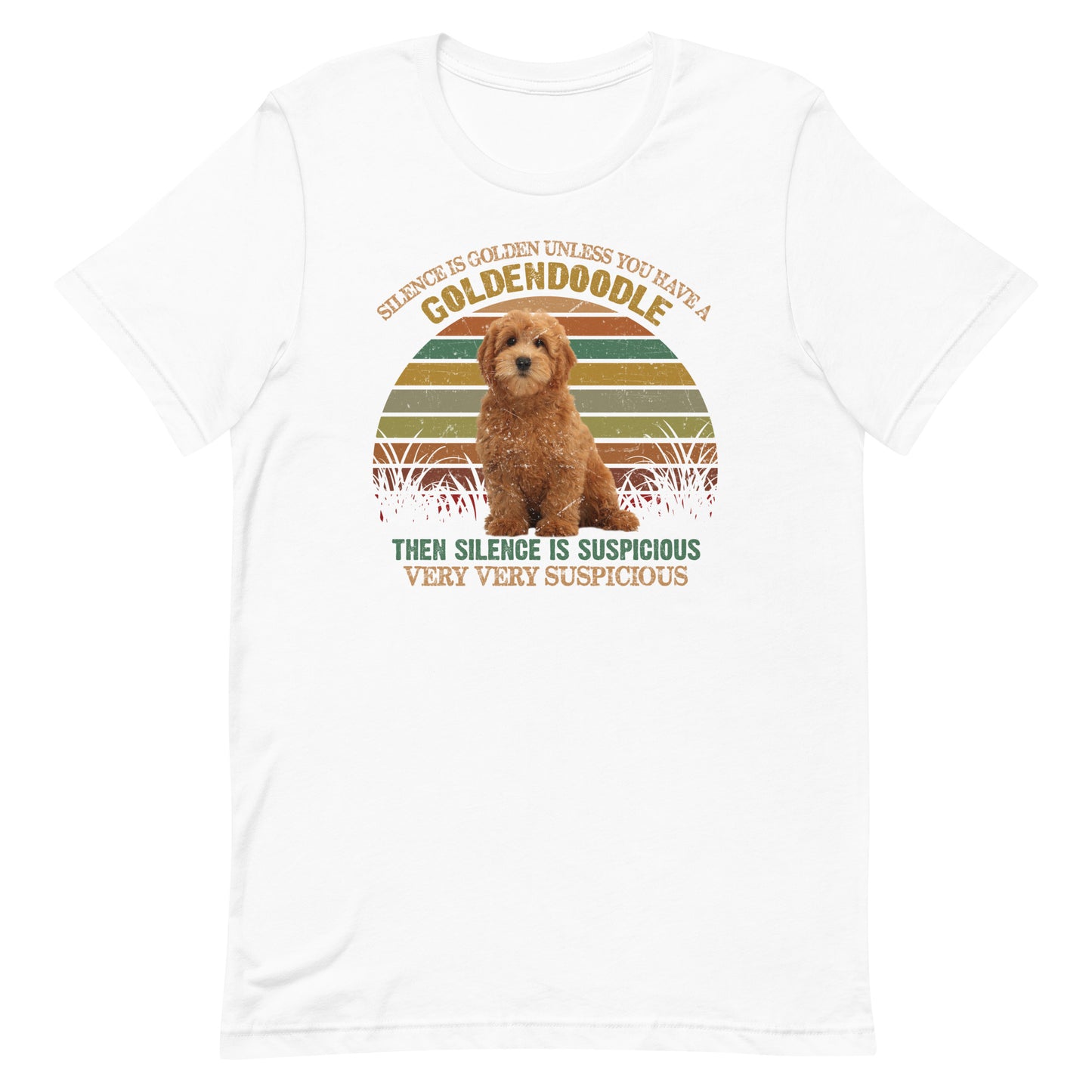 Silence is Golden Unless You Have a Goldendoodle T-Shirt