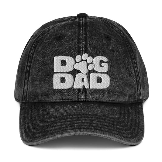 Dog Dad Baseball Vintage Hat